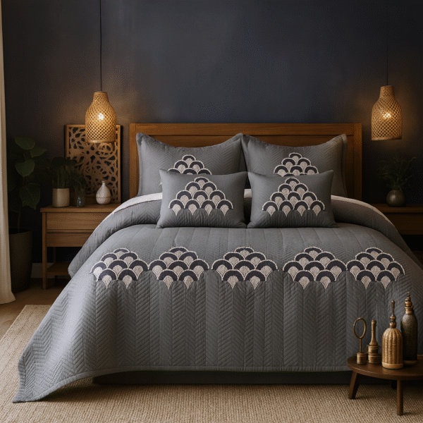 Noah Quilted Bedcover- Kingsize